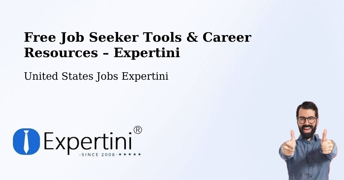 Free Job Seeker Tools & Career Resources – Conover - Conover, United States Jobs Expertini