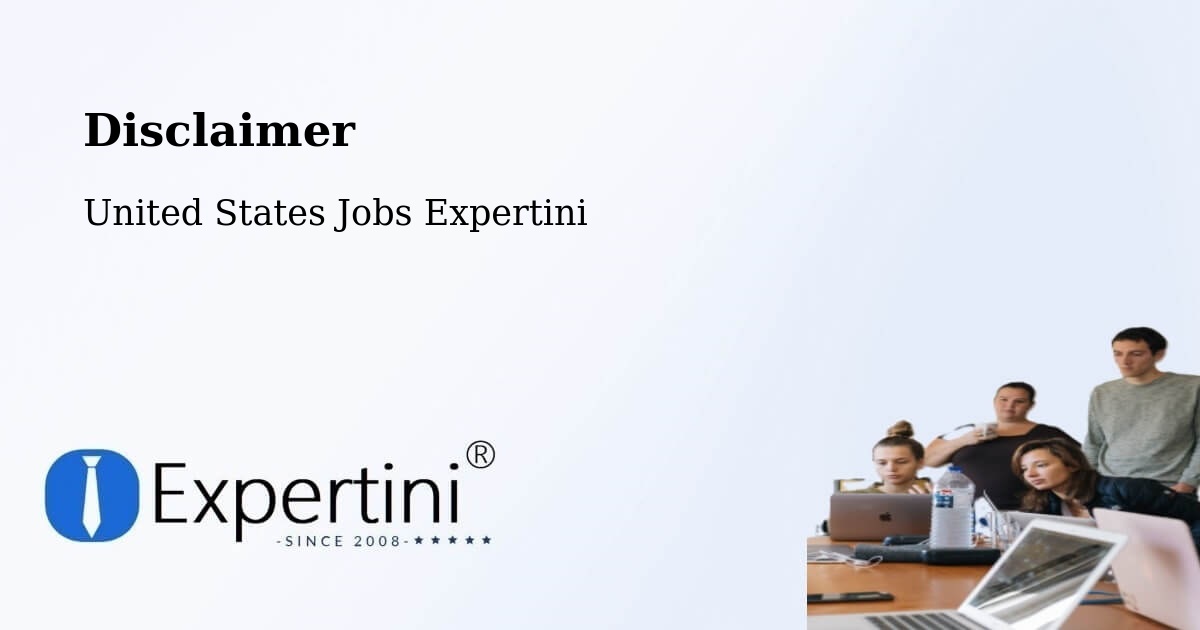 Disclaimer – Conover - United States Jobs Expertini