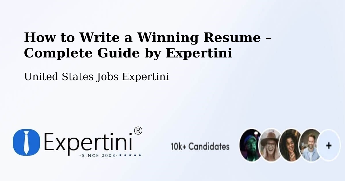Resume Writing Guide for Job Seekers – Conover - Conover, United States Jobs Expertini
